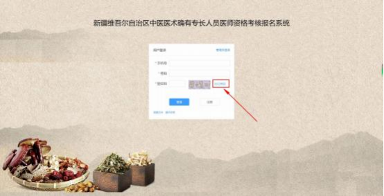新疆维吾尔自治区中医医术确有专长人员医师资格考核报名系统入口